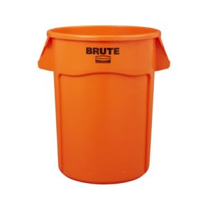 Rubbermaid BRUTE® vented κάδος απορριμμάτων στρογγυλός πορτοκαλί 121,1L